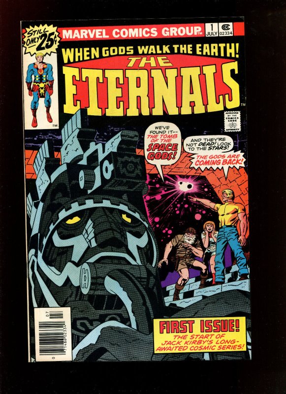 ETERNALS #1, Newsstand 1st appearance of Ikaris (8.5 OB) 1976