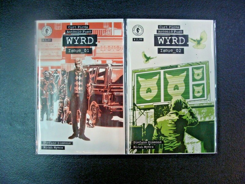 Wyrd #1-4 Complete Set Run Dark Horse Comics