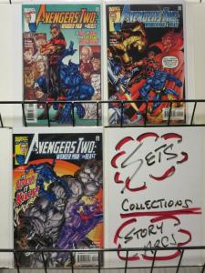 AVENGERS TWO WONDERMAN & BEAST (2000) 1-3  COMPLETE!!!