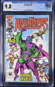 Avengers #267  1986 - Marvel -CGC 9.8 - Comic Book-4393770023