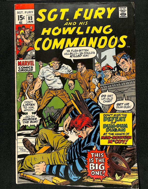 Sgt. Fury and His Howling Commandos #83