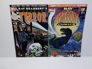 RAY BRADBURY: TALES OF TERROR #1 + RAY BRADBURY COMICS #1 - FREE SHIPPING