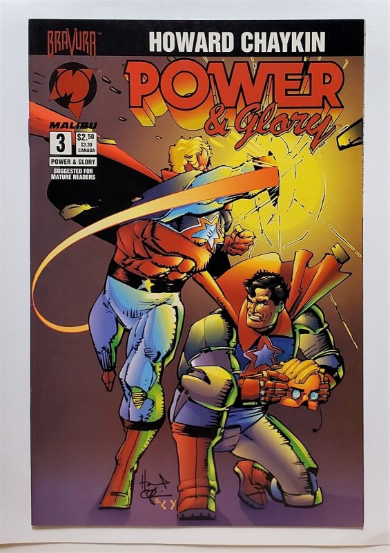 Power & Glory #3 (April 1994, Malibu) VF  