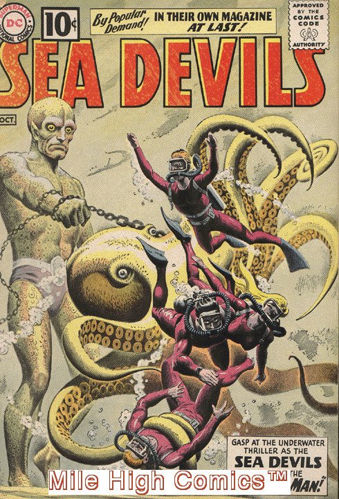 SEA DEVILS (1961 Series) #1 Fine Comics Book