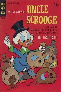 Uncle Scrooge (Walt Disney ) #88 VG ; Gold Key | low grade comic August 1970 Mag