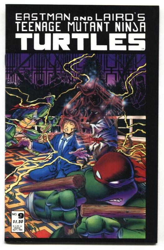 TEENAGE MUTANT NINJA TURTLES #9-1986-early issue NM-