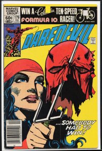 Daredevil #179 Newsstand Edition (1982) Daredevil