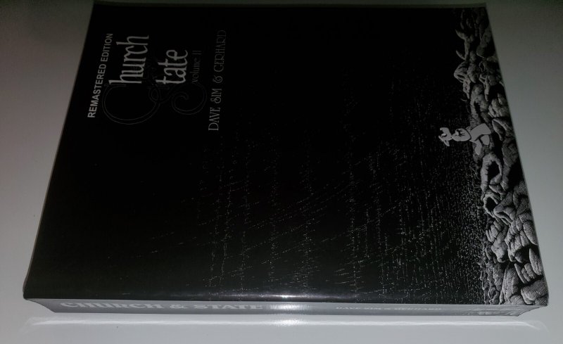 Church & State Vol 2 #4 Remastered Edition Signed Dave Sim 11th 07/19 NM 9.4 ba