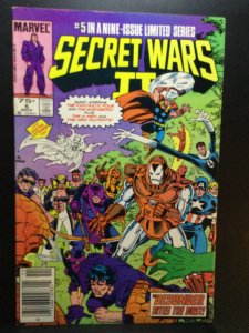 Secret Wars II #5 Newsstand Edition (1985)