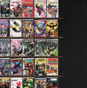Huge Lot 160+ Comics with New Avengers, Legion Of Super Heroes, Exiles & More!