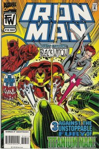 Iron Man #316 (1995)  NM+ to NM/M  original owner