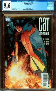 Catwoman #71 CGC Graded 9.6