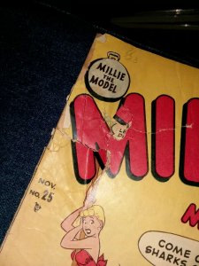 Millie the Model #25 timely comics 1950 dan decarlo good girl art golden age key