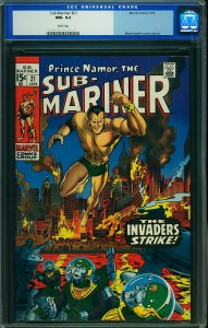 Sub-Mariner #21 (Marvel, 1970) CGC 9.2