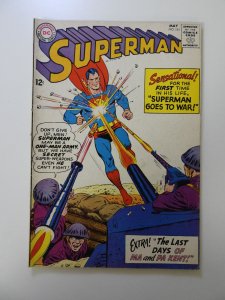 Superman #161 (1963) FN- condition rusty staples