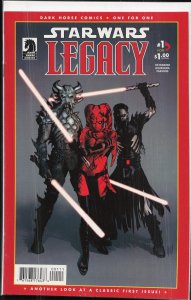 Star Wars: Legacy #1 One For One Cover (2006) Star Wars [Key Issue]