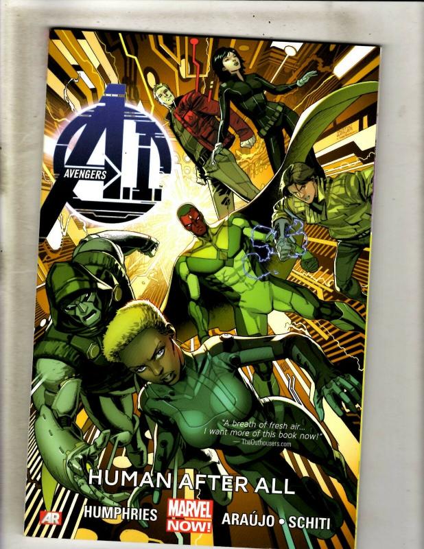 Human After All Avengers A.I. V1 Marvel Comics TPB Graphic Novel Comic Book J361