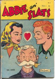 Abbie an' Slats #1 1948-St John-1st issue-GGA cover-Raeburn Van Buren-G