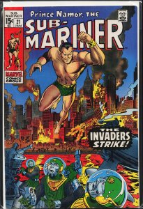Sub-Mariner #21 (1970) Namor the Sub-Mariner