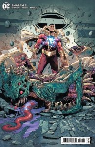 SHAZAM! #02 (2021) RAFA SANDOVAL | CARDSTOCK TRADE | 1ST APPEARANCES