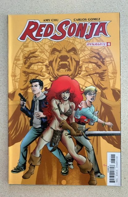 Red Sonja #6 (2017) Amy Chu Story Carlos E. Gomez Art Mike McKone Cover