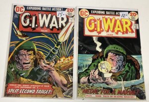 G.I War Tales (1973) Set Issues # 3,4 • DC Comics • Bronze Age • Marine • Brave