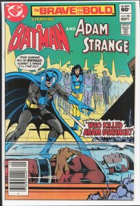 The Brave and the Bold #190 (1982) Adam Strange