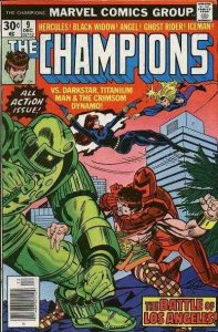 Champions (1975 series)  #9, Fine (Stock photo)