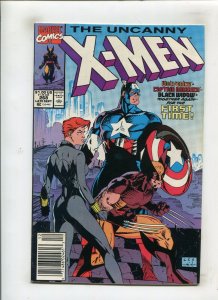 UNCANNY X-MEN #268 (8.5) CAPTAIN AMERICA, BLACK WIDOW!! 1990 