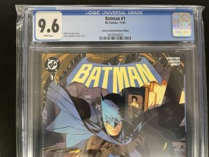 BATMAN #1 CGC 9.6 2025 Universal Dist JORGE JIMENEZ EXCLUSIVE VAR PROSHIPPER