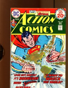 Action Comics #435 - When Superman Screams! (6.5) 1974