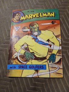 Marvelman # 348 Early 60s UK Monthly L. Miller & Son Silver Age Superhero Scifi