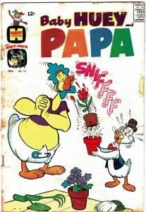 Baby Huey & Papa #14 Harvey Comics GD