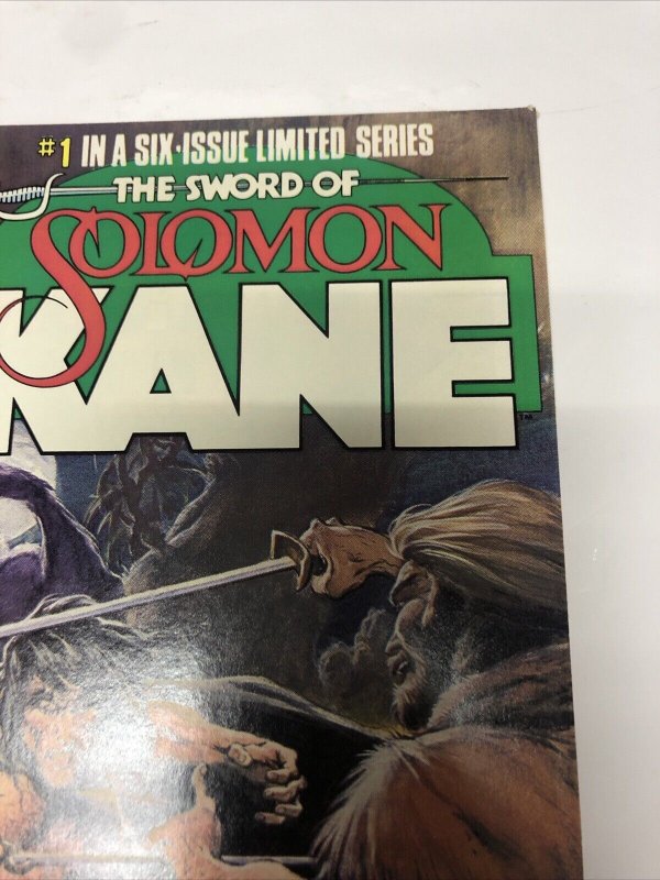 Solomon Kane (1985) # 1 (NM) Canadian Price Variant • CPV • Marvel • Macchio