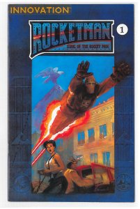 Rocketman King of the Rocketmen (1991 Innovation) #1-4 FN to NM, compete series