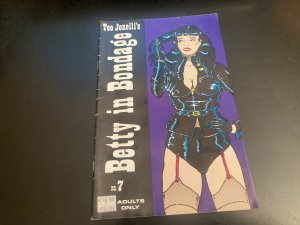 HTF & RARE! Teo Jonelli's BETTY IN BONDAGE #1-7 XXX/ADULTS ONLY—S&M/BONDAGE