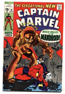 Captain Marvel #18 - 1969 - Marvel - FN/VF - comic book
