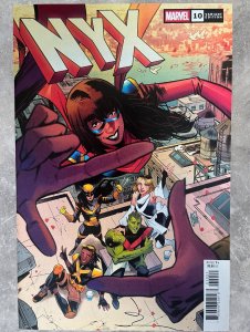 NYX #10 (2025) Federica Mancin Variant — Ms. Marvel Team NM Marvel Comics Kinney