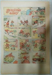 (15) Gasoline Alley Sunday Pages by Frank King from 1935 Size: 11 x 15 inches