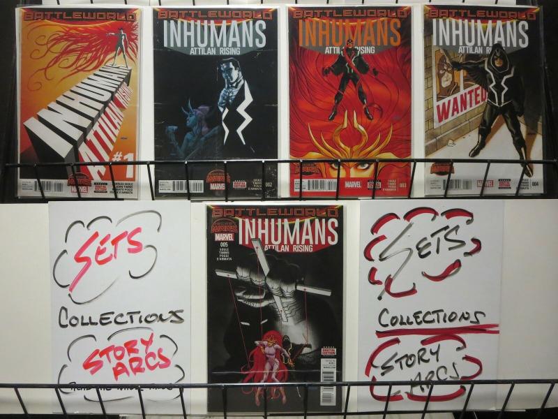 INHUMANS ATTILAN RISING 2015 1-5  COMPLETE