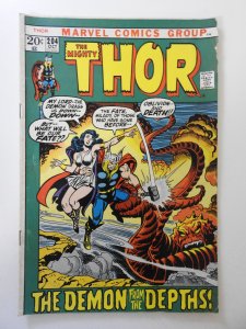 Thor #204 (1972) VG- Condition moisture stain, rust on bottom staple