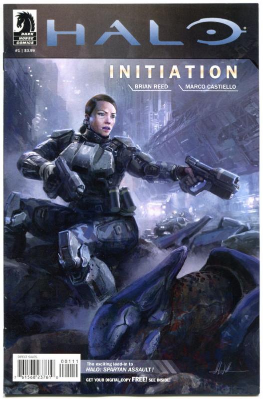 HALO INITIATION #1 2 3, VF/NM, Brian Reed, Marco Castiello, Dark Horse, 2013