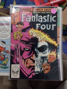 Fantastic Four  # 257 1983 MARVEL JOHN BYRNE GALACTUS NOVA