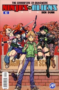 Ninjas Vs. Aliens #2 VF ; Antarctic | Ben Dunn