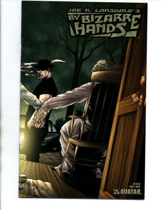 Bizarre Hands #2 Wrap Variant - Joe Lansdale - Horror -  Avatar - (-NM)