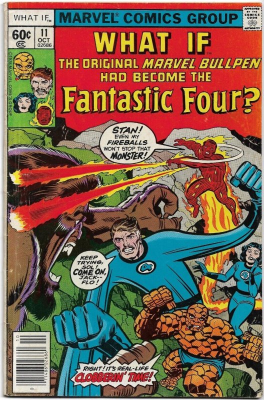 WHAT IF#11 FN/VF 1978 STAN LEE MARVEL BRONZE AGE COMICS 