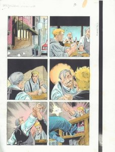 Spectacular Spider-Man #-1 p.10 Color Guide Art - Flash Thompson by John Kalisz