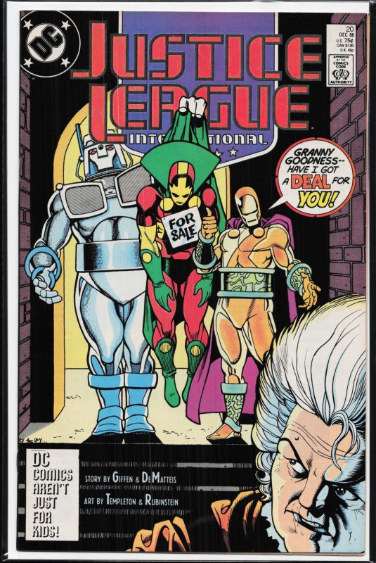 Justice League International #20 (1988) Justice League