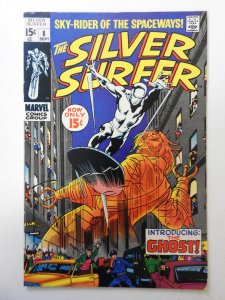 The Silver Surfer #8 (1969) FN Condition! Small stain back cover