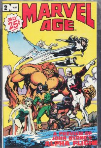 Marvel Age #2 (1983) Alpha Flight